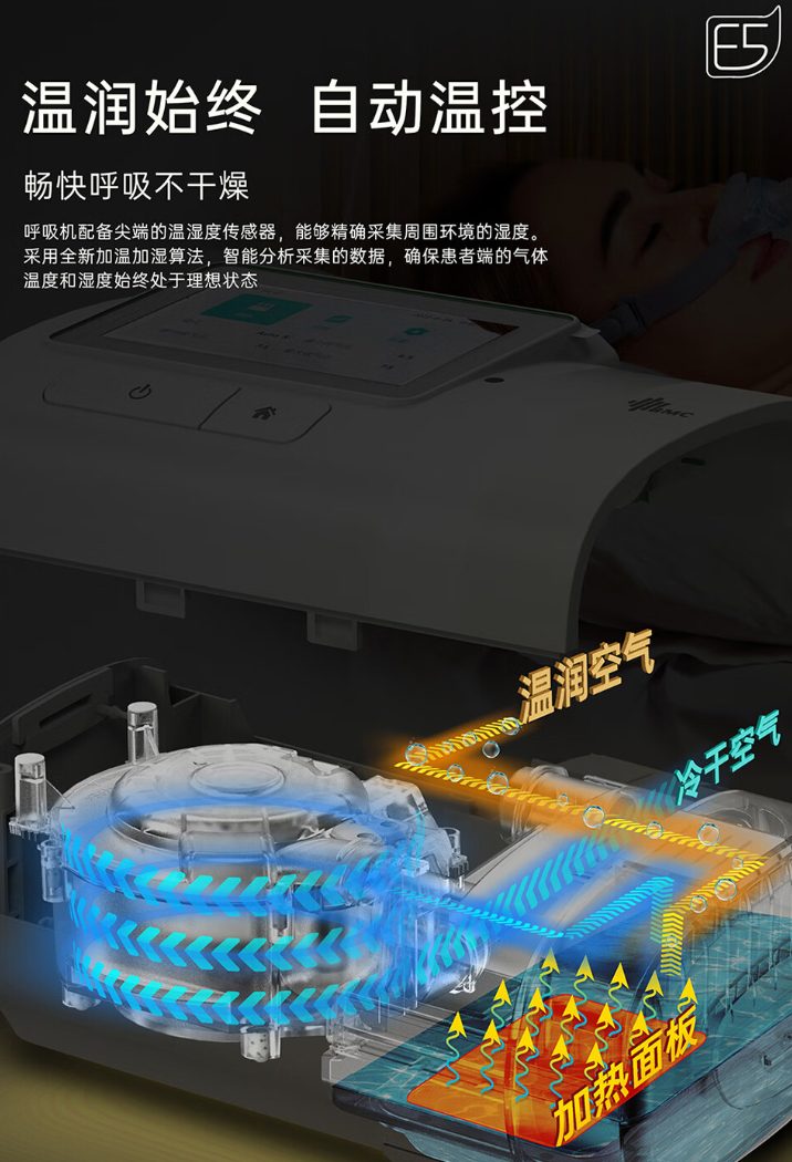 瑞迈特 E5 B25A双水平睡眠呼吸机