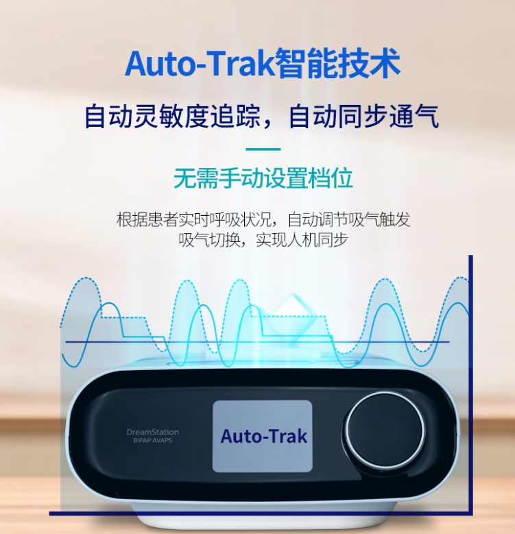 飞利浦 DreamStation-BiPAP AVAPS 30 全模式呼吸机