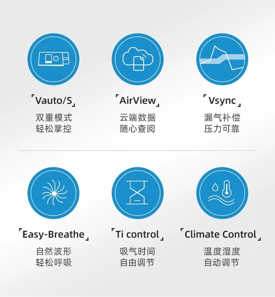 瑞思迈 AirCurve10睡眠呼吸机